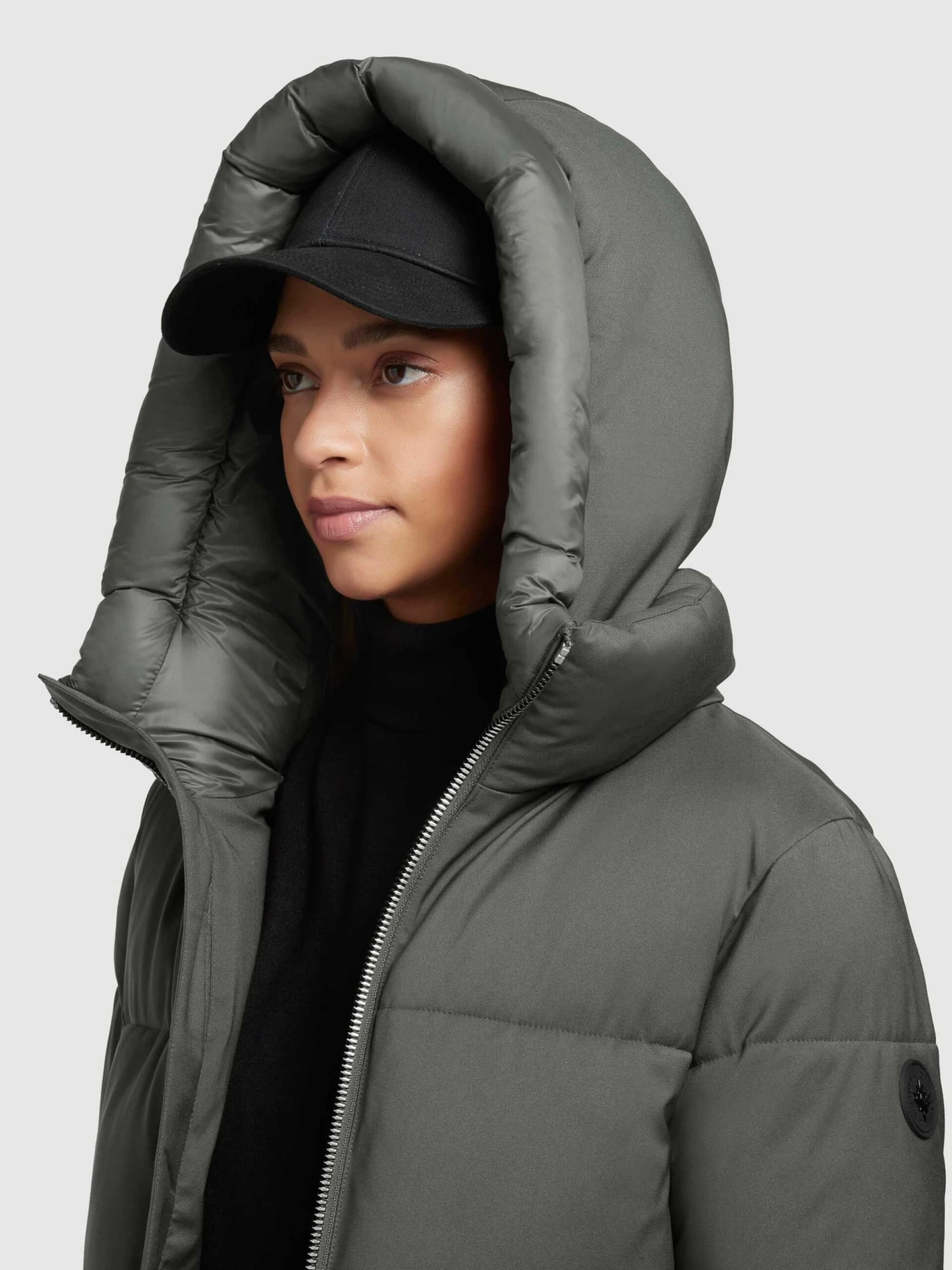 Khujo Wintermäntel Mantel Aniva Frauen Oliv 10 Khujo Wintermäntel Mantel Aniva Frauen Oliv – Bild 8