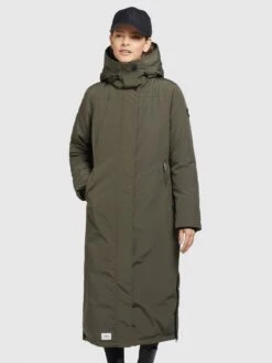 Khujo Wintermäntel Mantel Abella Frauen Oliv -Khujo 3d62836ce9354e9e71bb20064b9339cd