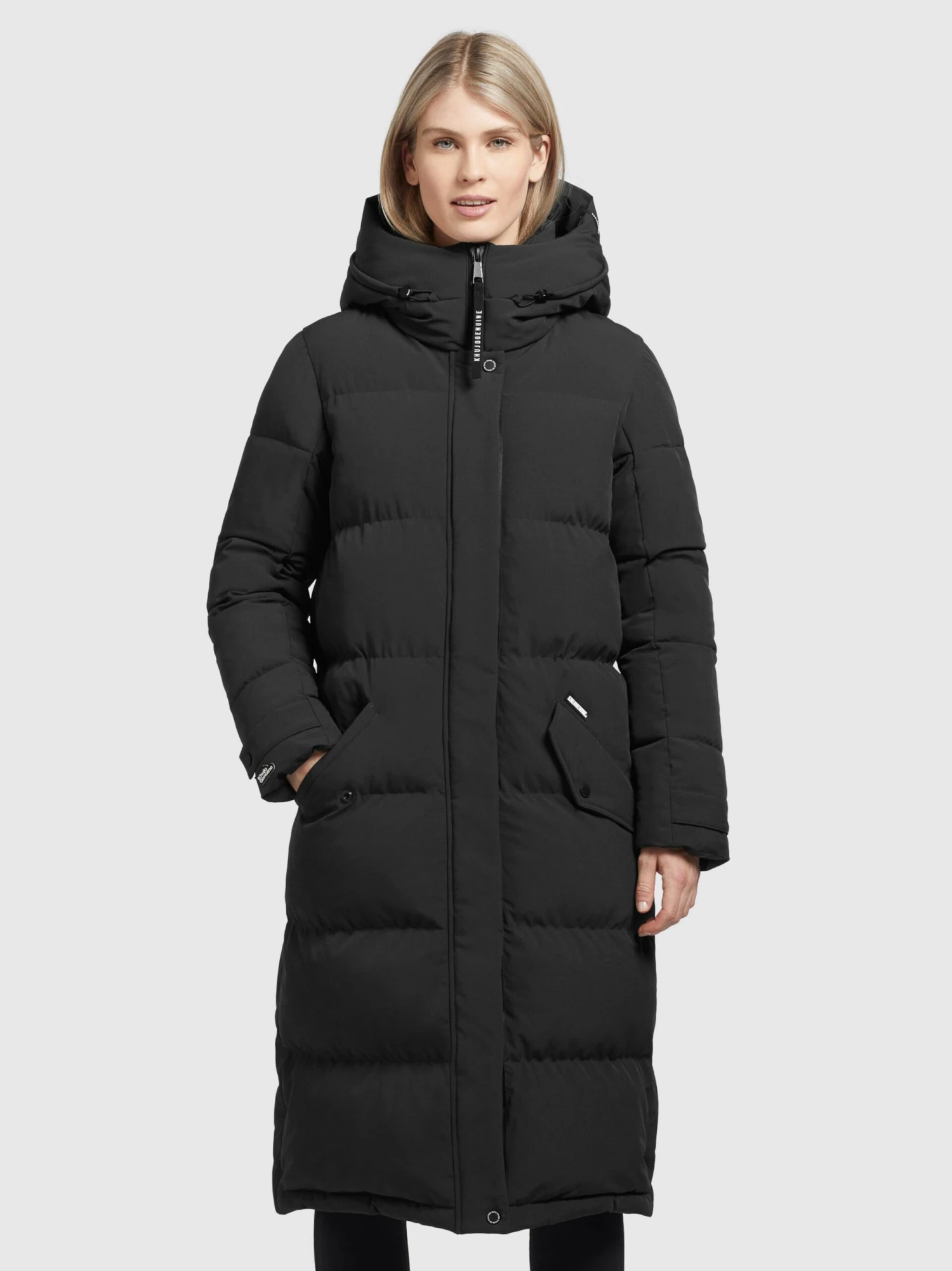 Khujo Wintermäntel Winterjacke Dakota Frauen Schwarz 4 Khujo Wintermäntel Winterjacke Dakota Frauen Schwarz – Bild 2