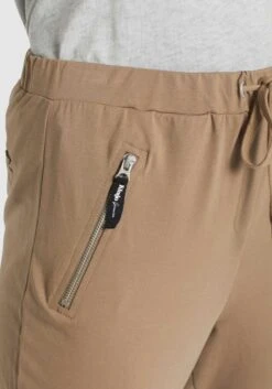 Khujo Jogginghosen Tapered Hose Alenia Frauen Hellbraun -Khujo 3f97e8ff168e6ceab44f2ecc1e04ce43