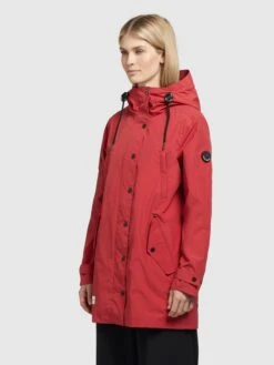 Khujo Übergangsjacken Jacke Frauen Rot -Khujo 3fd1d047dd85ab1634b2fb572c784757