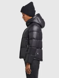 Khujo Winterjacken Jacke Valona Frauen Schwarz -Khujo 4042d98331f6fd8da1662ecb0f3cce44