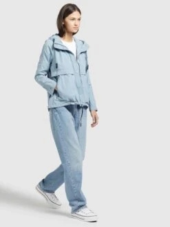 Khujo Übergangsjacken Übergangsjacke ZAHIRA3 Frauen Hellblau -Khujo 404a09a0071113f9cfdb991997dbce89