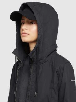 Khujo Übergangsjacken Übergangsjacke SESIA Frauen Schwarz -Khujo 406310a5e74a54413c2c2bb90dc2b77d