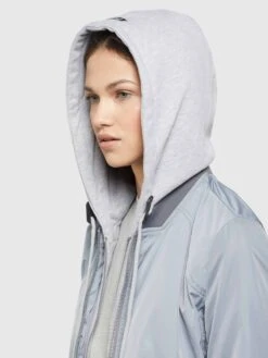 Khujo Übergangsjacken Jacke PERSEE Frauen Hellblau / Grau -Khujo 4209e110bc82bf303a381f3e449350de