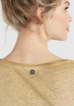 Khujo T-Shirts T-Shirt PERGOLA Frauen Hellgelb -Khujo 424890de6ff7c8081034b546d5197664