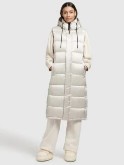 Khujo Westen Weste Tourin Frauen Perlweiß 12 Khujo Westen Weste Tourin Frauen Perlweiß -Khujo 4263aee419e2dacf7c398a991a1fd582