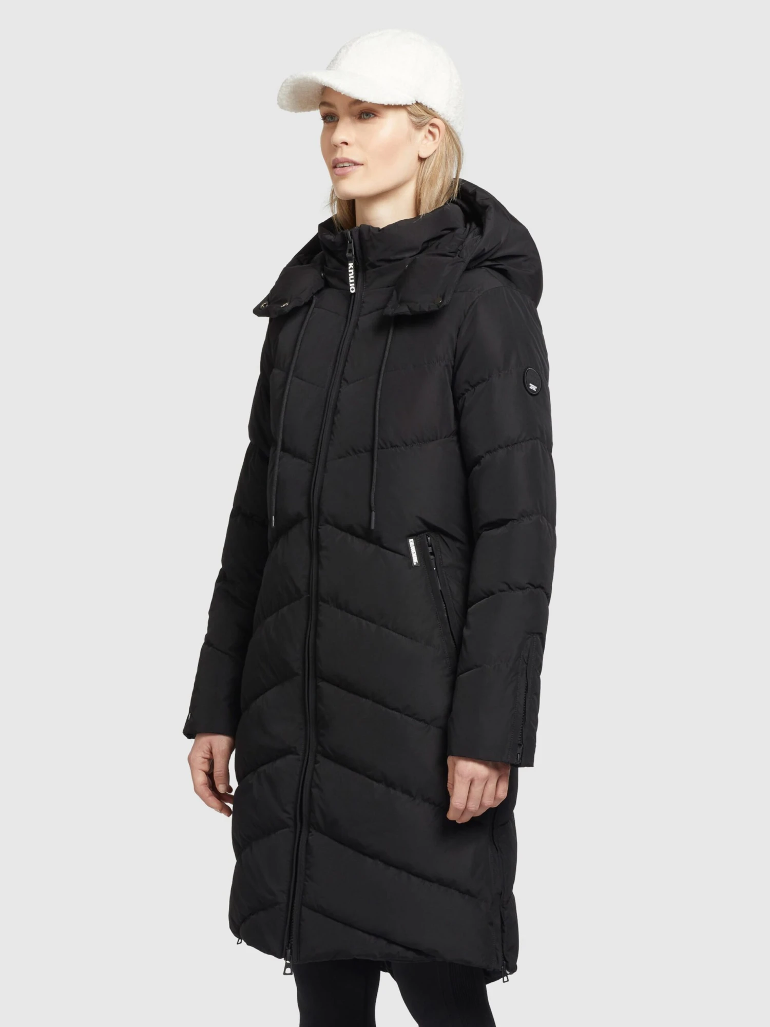 Khujo Wintermäntel Mantel Huba Frauen Schwarz 7 Khujo Wintermäntel Mantel Huba Frauen Schwarz – Bild 5