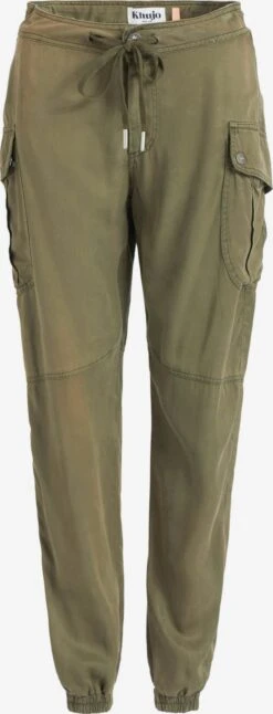 Khujo Cargohosen Tapered Hose Joslin Frauen Oliv