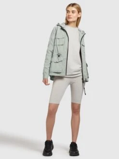 Khujo Übergangsjacken Jacke FLAMES Frauen Pastellgrün -Khujo 4768b0e78b94a3e81b00bb6ad59a7b94