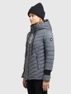 Khujo Winterjacken Jacke Patt Frauen Grau -Khujo 477b3d79e78ec8cfb98b5fbfaeb58a75