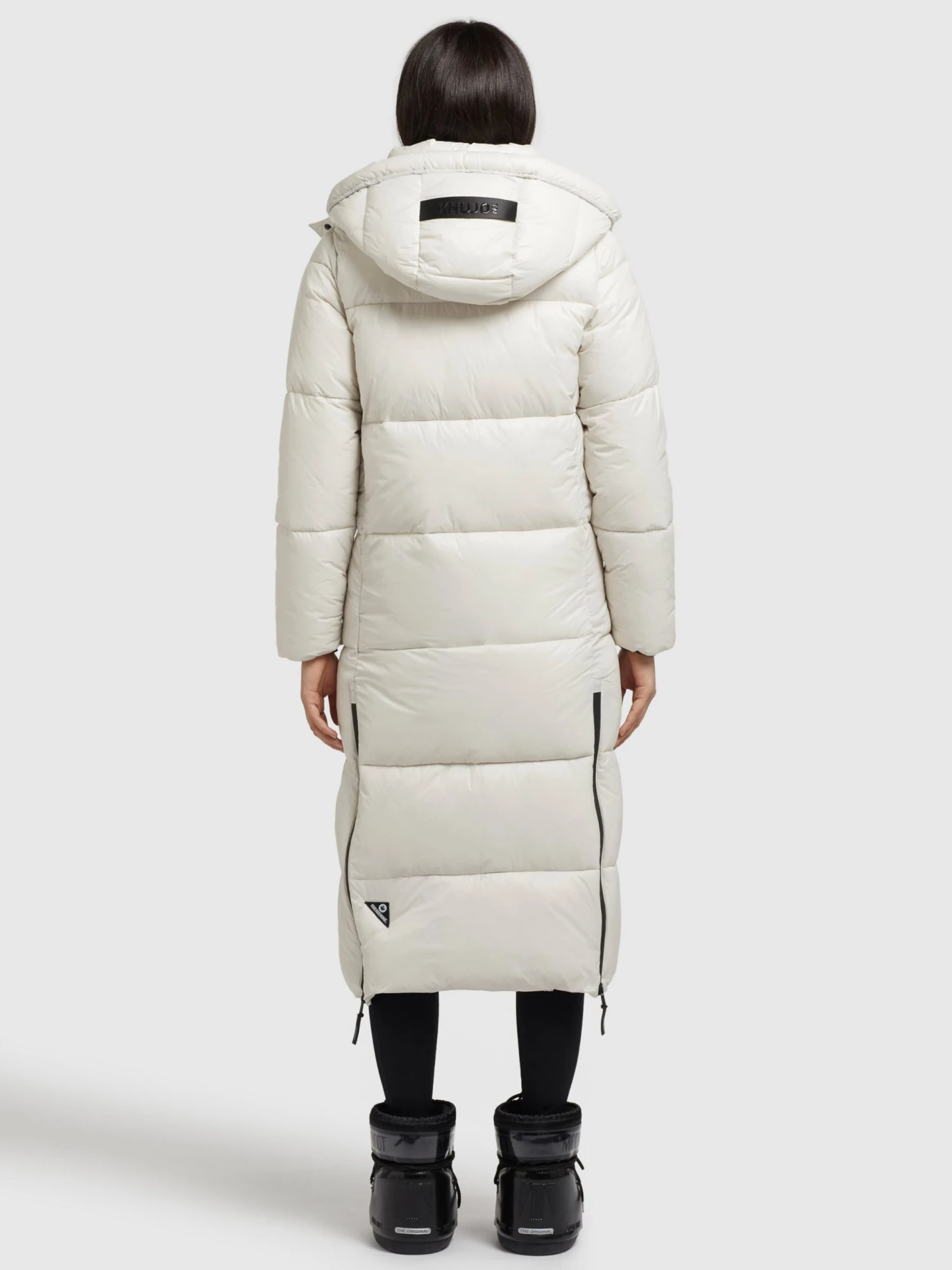 Khujo Wintermäntel Mantel Melona Frauen Perlweiß 6 Khujo Wintermäntel Mantel Melona Frauen Perlweiß – Bild 4