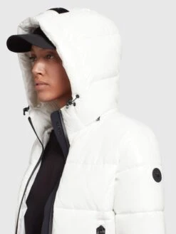 Khujo Winterjacken Jacke Fala Frauen Weiß -Khujo 497facebc6458641498cf3c8235aae54