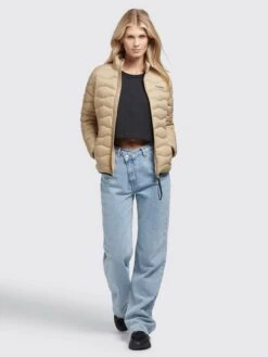 Khujo Übergangsjacken Jacke Eleni Frauen Beige -Khujo 4b204a0fba1cb74361387ad30e8ab124