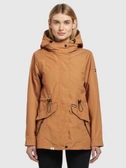 Khujo Parka Jacke FELINA Frauen Camel -Khujo 4b70703f22ebd8c67cd8e717e5d0795d