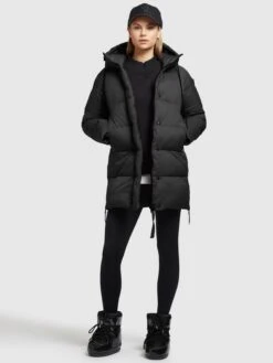 Khujo Winterjacken Winterjacke Franee Frauen Schwarz -Khujo 4bdb2778bbe1a4b246e3be157c090c4e
