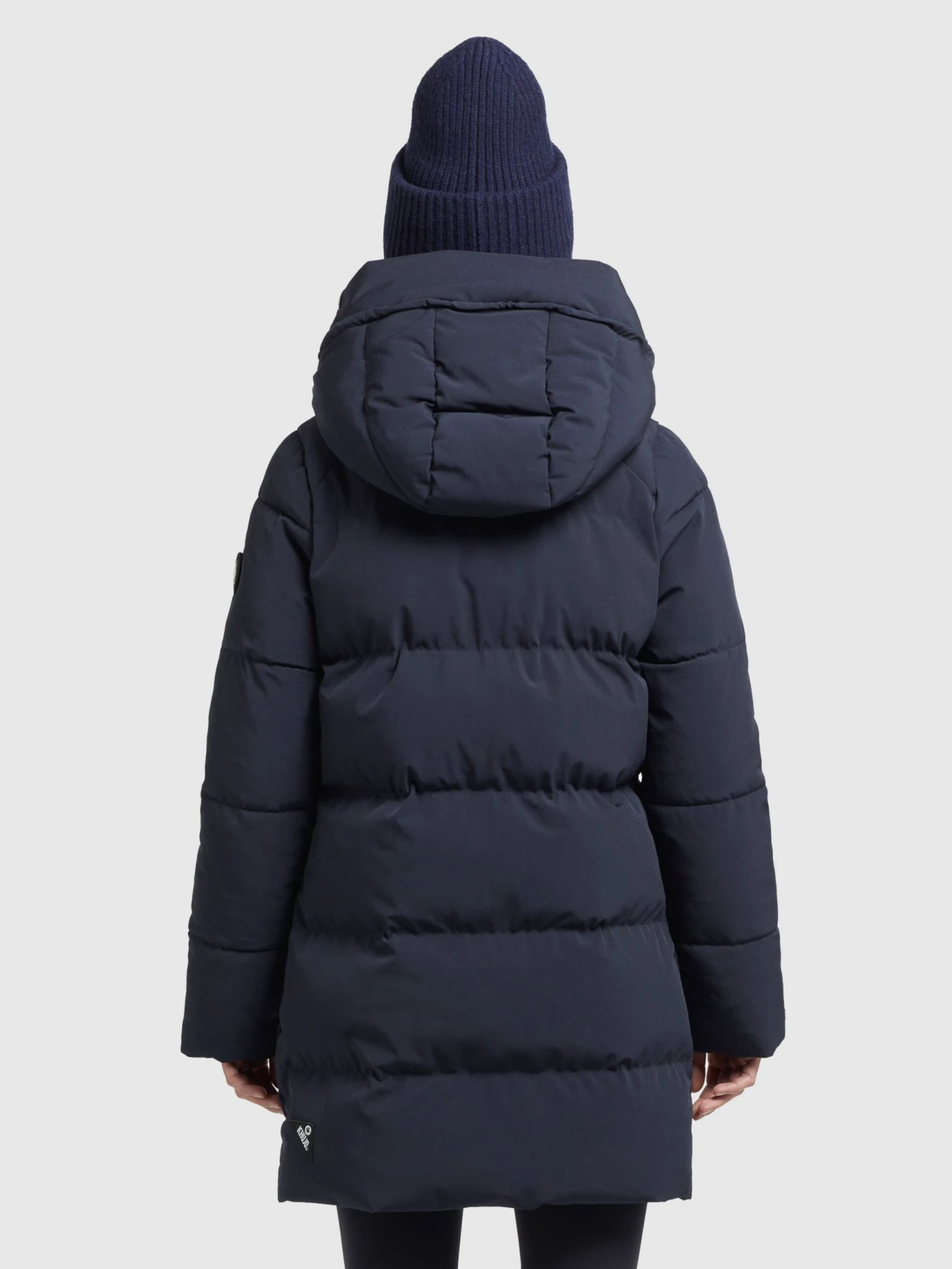 Khujo Kurzmäntel Mantel Wente Frauen Dunkelblau 6 Khujo Kurzmäntel Mantel Wente Frauen Dunkelblau – Bild 4