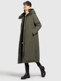 Khujo Wintermäntel Mantel Abella Frauen Oliv -Khujo 4cfbeaf46531807f1c442ca737129d9d