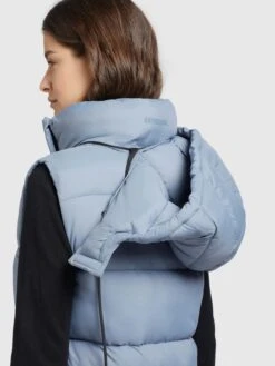 Khujo Westen Weste Eden Frauen Hellblau 17 Khujo Westen Weste Eden Frauen Hellblau -Khujo 4d4f133dc85354adb67f09cde604279b