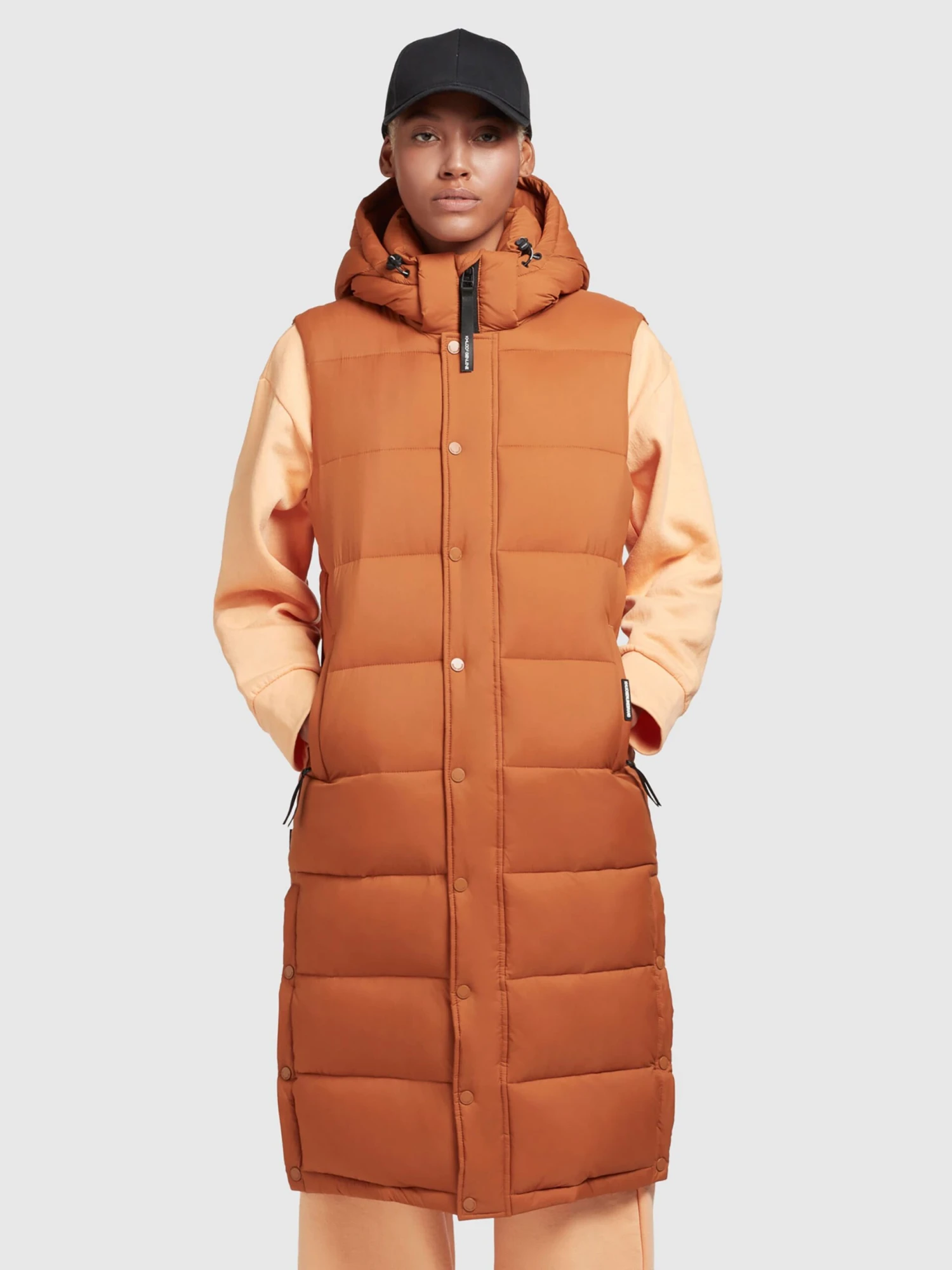 Khujo Westen Weste Magneta Frauen Orange 4 Khujo Westen Weste Magneta Frauen Orange – Bild 2