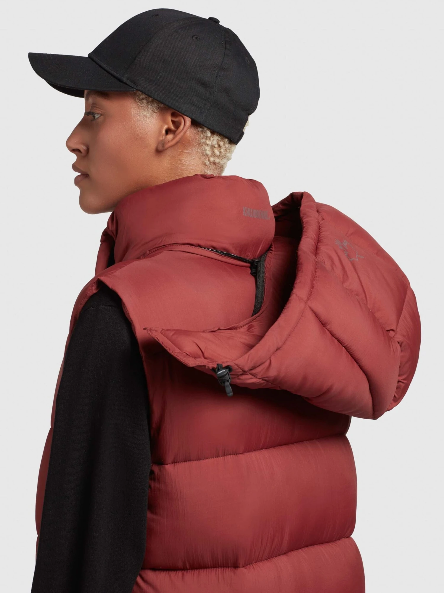 Khujo Westen Weste Magneta Frauen Rostrot 10 Khujo Westen Weste Magneta Frauen Rostrot – Bild 8