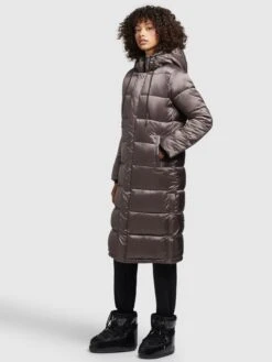 Khujo Wintermäntel Mantel Julina Frauen Taupe -Khujo 51b60a20849b2a2cf2e61edb332f7008