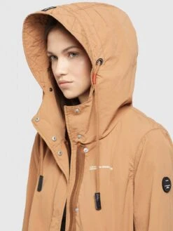 Khujo Übergangsjacken Mantel ADDA Frauen Beige -Khujo 527ea95ce0f9ff5a3e3ff86e96edf337