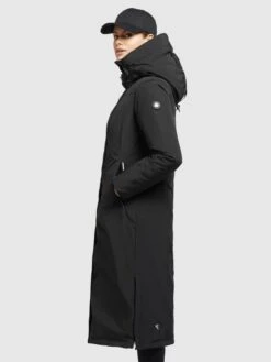 Khujo Wintermäntel Mantel ABELLA Frauen Schwarz -Khujo 52f994daf432f0279bc0ecd80dd4487b