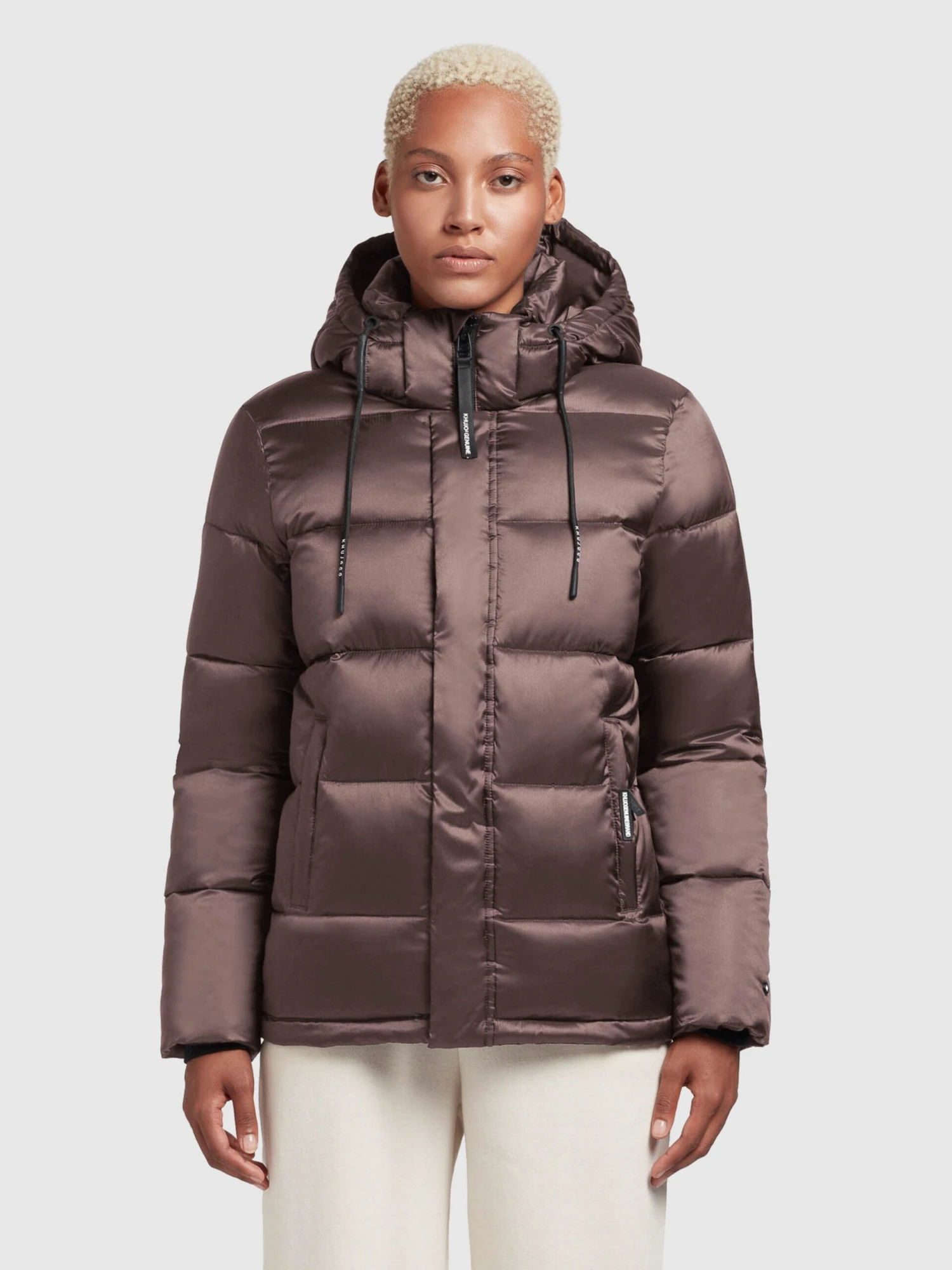 Khujo Winterjacken Jacke Evona Frauen Taupe 4 Khujo Winterjacken Jacke Evona Frauen Taupe – Bild 2