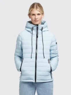 Khujo Übergangsjacken Winterjacke LOVINA4 MATT Frauen Hellblau -Khujo 545b5240c9f0242db6b2d64f0f939e15