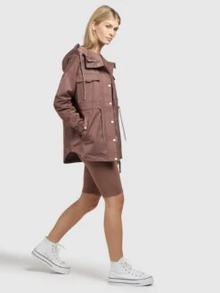 Khujo Übergangsjacken Jacke PRAYATA Frauen Braun -Khujo 54793b633b88020bbb0217d764e470c2