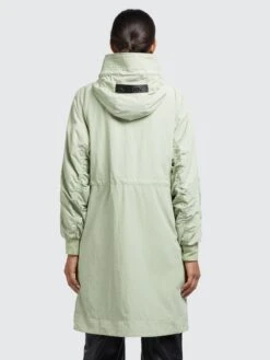 Khujo Übergangsmäntel Übergangsmantel Silica Frauen Pastellgrün -Khujo 548d3ca9f59d95563b499526277cad33