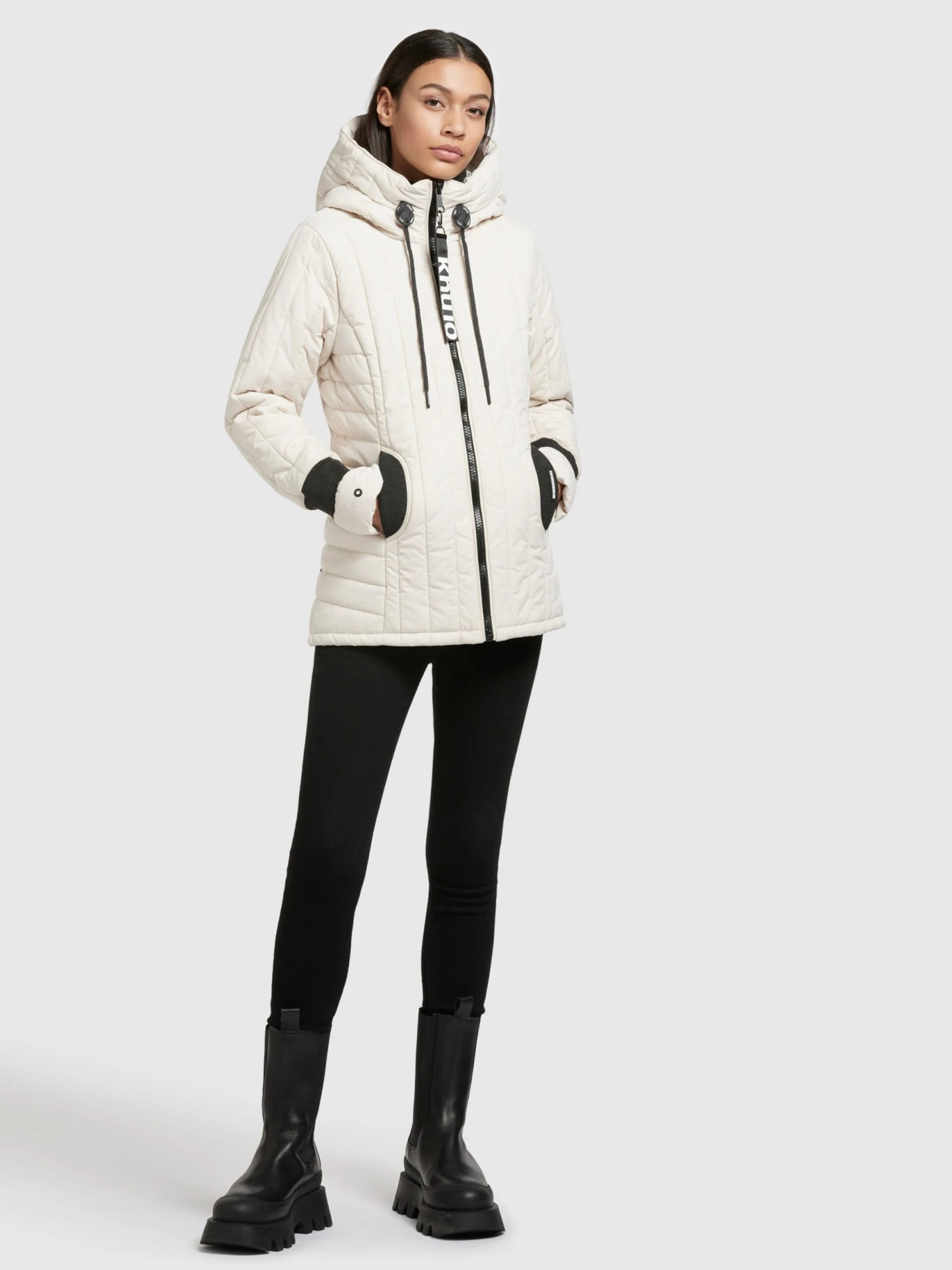 Khujo Übergangsjacken Jacke Tweety Frauen Offwhite 5 Khujo Übergangsjacken Jacke Tweety Frauen Offwhite – Bild 3