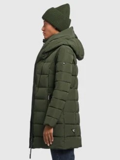 Khujo Kurzmäntel Jacke Floyt Frauen Oliv -Khujo 572750f757e162c93eaf65246bbd0f70