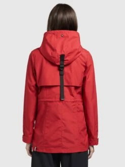 Khujo Parka Übergangsjacke FELINA Frauen Rot -Khujo 585009a2318a0e070cb324fff738ed9d