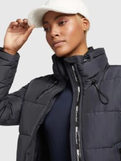 Khujo Winterjacken Jacke Tuba 3 Frauen Rauchblau -Khujo 5865cb009f81a668e0d98ad0ccb9d914