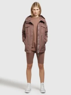 Khujo Übergangsjacken Jacke PRAYATA Frauen Braun -Khujo 5925ce5f19eb1cb11da743b0c5f38eab