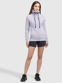 Khujo Sweatjacken Sweatjacke Totsta Frauen Lavendel -Khujo 5a153abea140c4201651c709619a9414