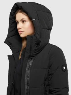 Khujo Übergangsmäntel Mantel Namita Frauen Schwarz 16 Khujo Übergangsmäntel Mantel Namita Frauen Schwarz -Khujo 5bd32f92983ff23617731b6fe457485c