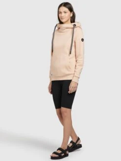 Khujo Hoodies Sweatshirt Rhabea Frauen Apricot -Khujo 5cc08f5037618e2b8bb065b4770a9270
