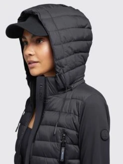 Khujo Übergangsjacken Jacke Dalis Matt Frauen Schwarz -Khujo 5df6cffc63b81bc1c7fc292d393977fd