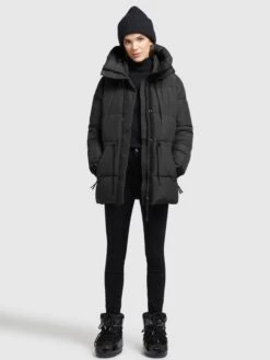 Khujo Winterjacken Jacke Leviani Frauen Schwarz -Khujo 5f08c1ca4a5d1b18142ee375cec010c4