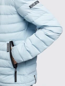 Khujo Übergangsjacken Winterjacke LOVINA4 MATT Frauen Hellblau -Khujo 6057b8652b9fa0c6e4c654899ea23004