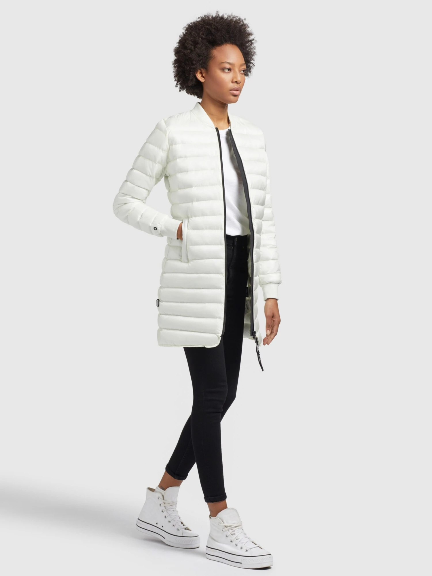 Khujo Steppjacken Jacke Greta Frauen Weiß 8 Khujo Steppjacken Jacke Greta Frauen Weiß – Bild 6