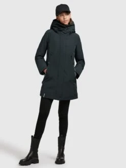 Khujo Winterjacken Jacke Viona Frauen Nachtblau -Khujo 60a47007bfb3169fac054a5756aa9846