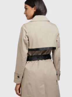 Khujo Trenchcoats Mantel Sarina Frauen Hellbeige -Khujo 60f30ffae06f5ee522a30e4517da0ec8