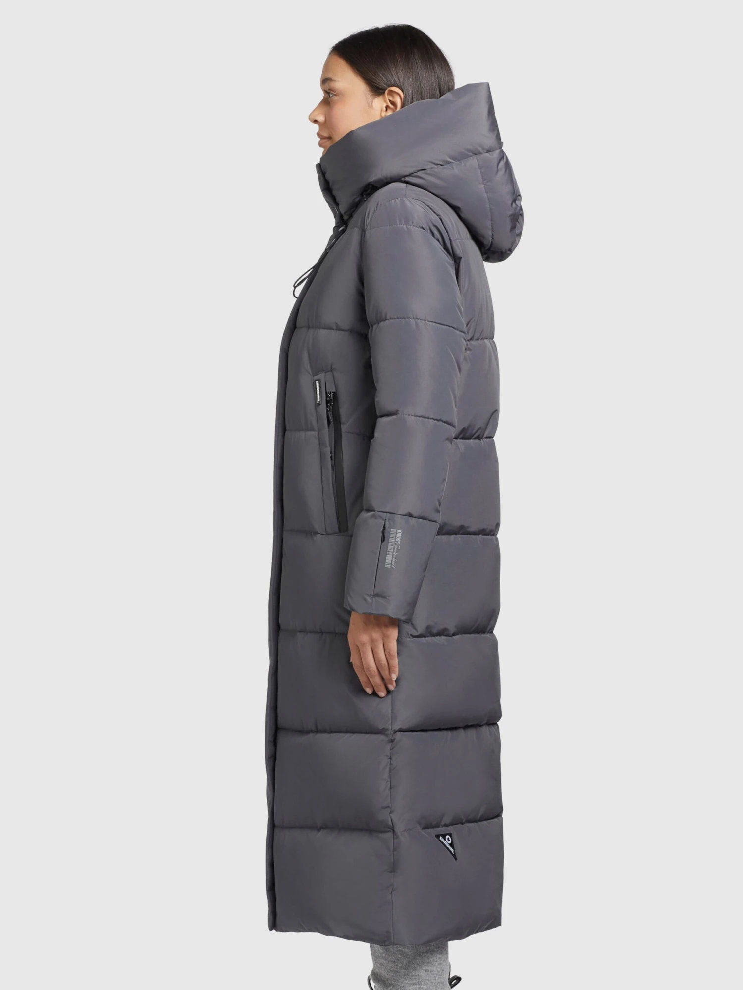 Khujo Wintermäntel Mantel Soulani Frauen Stone 7 Khujo Wintermäntel Mantel Soulani Frauen Stone – Bild 5