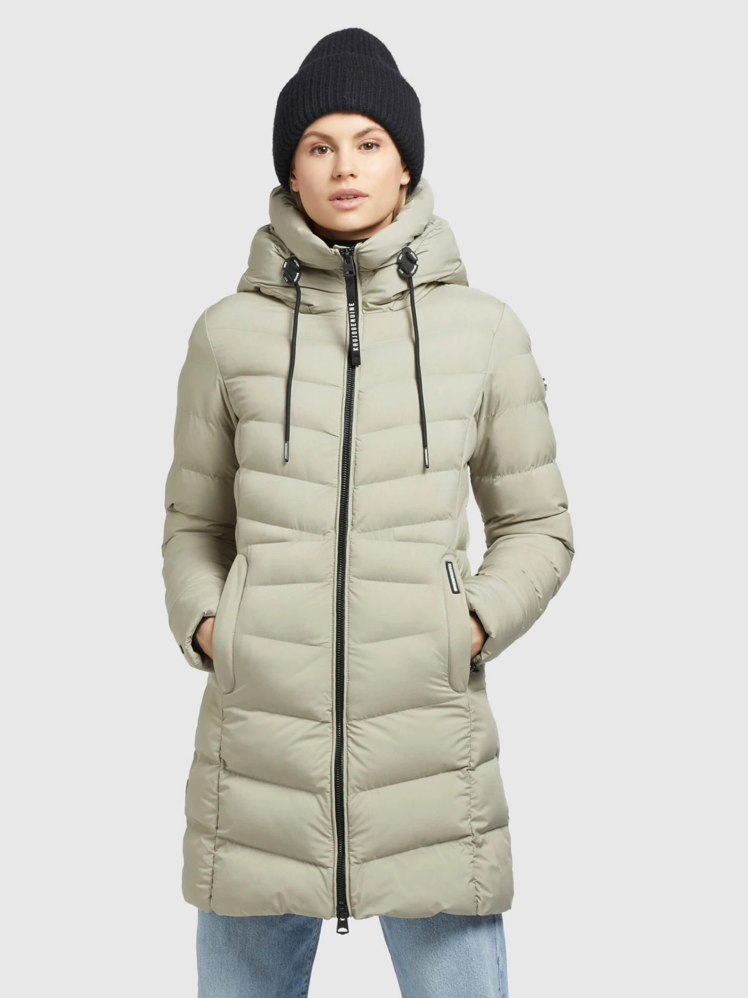 Khujo Kurzmäntel Mantel Tuhani Frauen Pastellgrün 4 Khujo Kurzmäntel Mantel Tuhani Frauen Pastellgrün – Bild 2