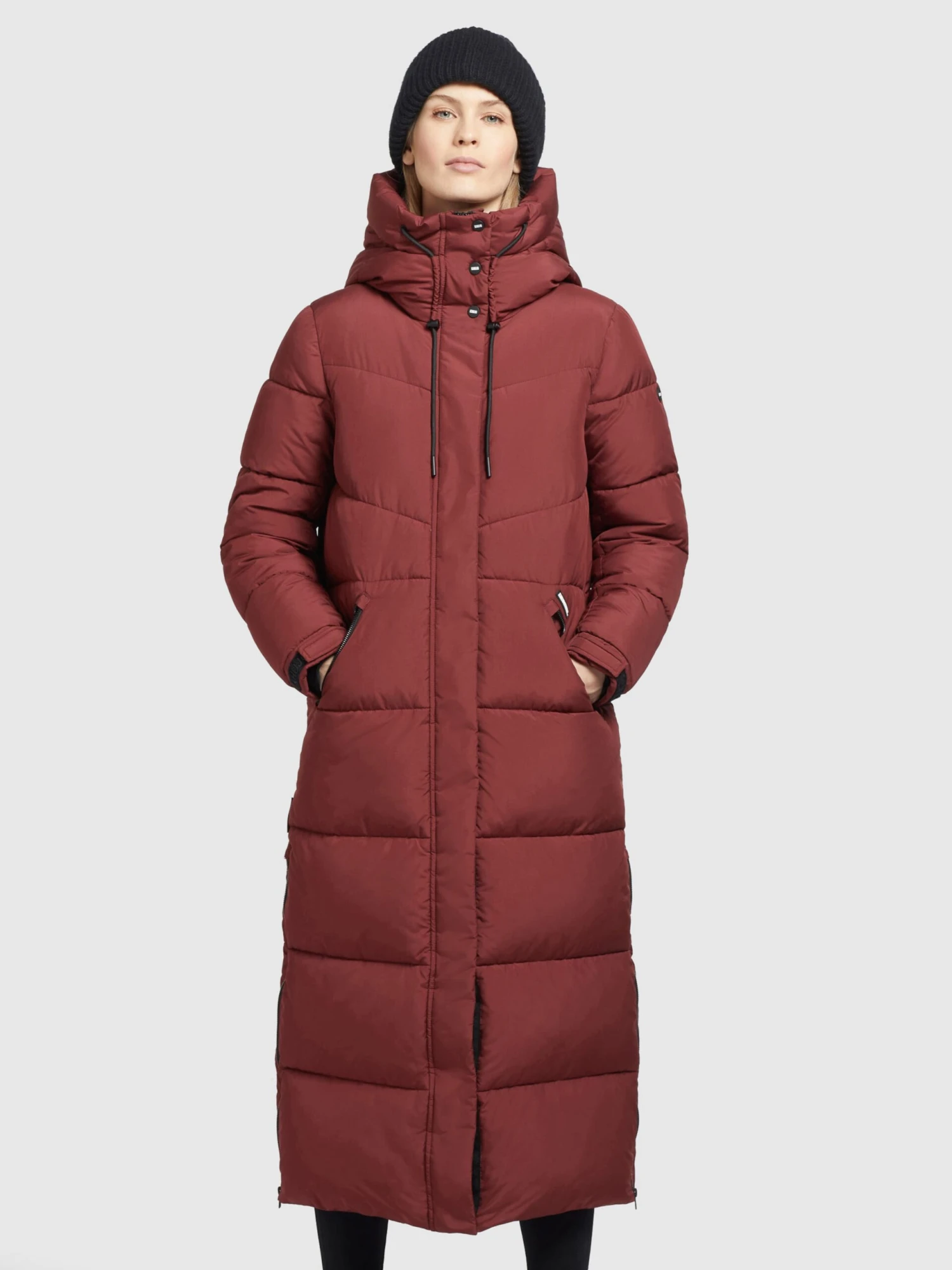 Khujo Wintermäntel Mantel Shimanta 2 Frauen Rostrot 4 Khujo Wintermäntel Mantel Shimanta 2 Frauen Rostrot – Bild 2