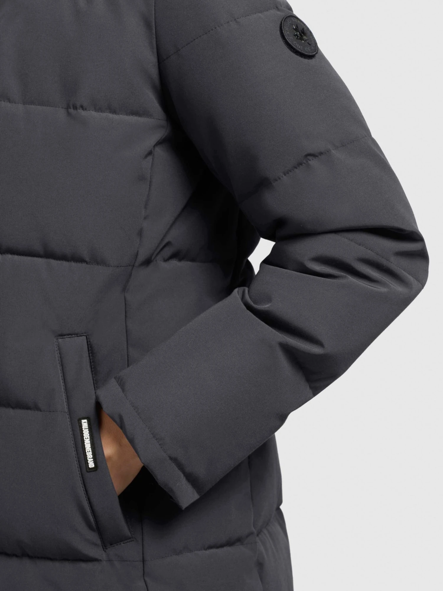 Khujo Wintermäntel Mantel Rugg Frauen Graphit 10 Khujo Wintermäntel Mantel Rugg Frauen Graphit – Bild 8